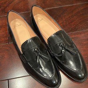 NWOB J Crew black loafers size 9 1/2
